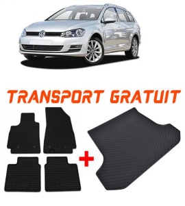 Volkswagen Golf 6 din 06.2007 - 08.2013 Combi *3 , Set Covorase + tavita portbagaj auto accesorii pentru autoturismul tau - masina v2284