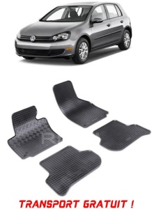 Vw Golf V Plus fabricat din 2007 2009, set covorase auto dedicate, din cauciuc 100% Premium - Transport Gratuit accesorii pentru autoturismul tau - masina v37074