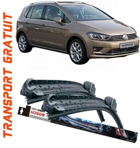 Volkswagen Golf VII Set 2 stergatoare parbriz Bosch Bosch Aerotwin 70 cm/40 cm compatibile cu Volkswagen Golf Sportsvan VII (Am1, An1) din 2014-2020 (70 cm / 40 cm) accesorii pentru autoturismul tau - masina v121877