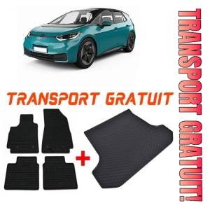 Volkswagen Id.3 din 11.2019 - Prezent Hatchback Portbagaj Superior *1, Set Covorase + tavita portbagaj auto