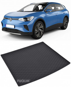 Volkswagen ID.4 Tavita pentru portbagaj din cauciuc, compatibila Volkswagen ID.4 fabricatie 12.2020 - prezent, caroserie suv, portbagaj inferior si superior accesorii pentru autoturismul tau - masina v112038