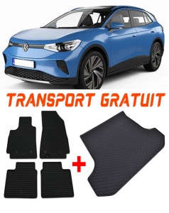 Volkswagen ID.5 Set Covorase + tavita portbagaj auto Volkswagen ID.5 fabricatie 2022 - prezent, caroserie suv accesorii pentru autoturismul tau - masina v424