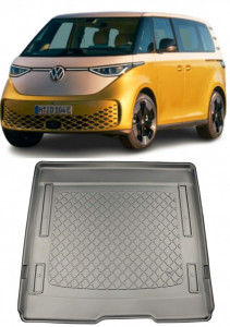 Volkswagen ID. Tavita pentru portbagaj compatibila Volkswagen ID. Buzz fabricatie 05.2022 - prezent, caroserie van, 5 locuri, ampatament scurt, cu podea Multi-flex accesorii pentru autoturismul tau - masina v111028