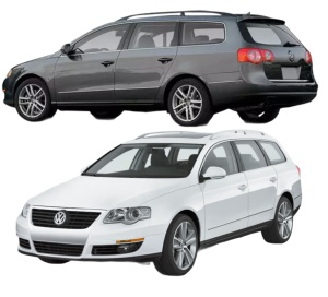 Volkswagen PASSAT B6 Variant (3C5) - Set 2 amortizoare pentru portbagaj / haion compatibil cu Volkswagen PASSAT B6 Variant (3C5) fabricat 2005 – 2011 accesorii pentru autoturismul tau - masina v29113
