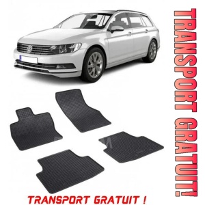 Volkswagen Passat B8, Combi, fabricat din 2019 - Prezent, Facelift, set covorase auto dedicate, din cauciuc 100% Premium - Transport Gratuit