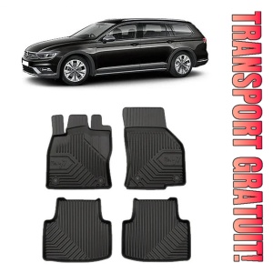 Volkswagen Passat B8 Din 12.2014 - Prezent, Combi , Set Covorase Auto Tip Tavita Premium 3D, din cauciuc