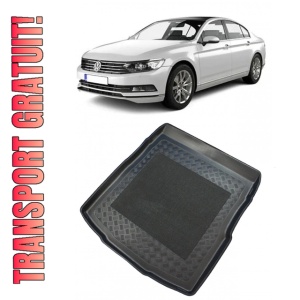 Volkswagen Passat B8 Sedan din 12.2014 - Prezent, Tavita Pentru Portbagaj Lux Premium Dedicata, Portbagaj Superior; Roata Rezerva Normala *2
