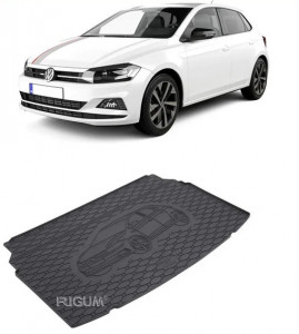 Volkswagen Polo V din 10.2017 - Prezent Hatchback *1 , Tavita Pentru Portbagaj Lux Premium Dedicata, accesorii pentru autoturismul tau - masina v175797