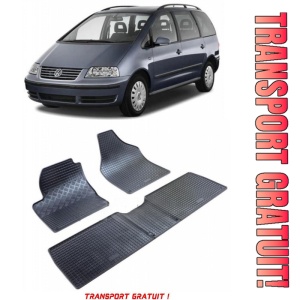 Volkswagen Sharan II, Van, fabricat din 09.2010 - Prezent, 5 Locuri, set covorase auto dedicate, din cauciuc 100% Premium - Transport Gratuit