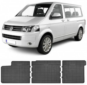 Volkswagen T5, Van, Din 2003 - 05.2015, Rand 2, Cabina Dubla , Set Covorase Auto Premium accesorii pentru autoturismul tau - masina v155773