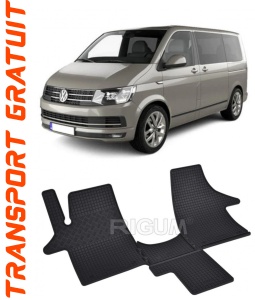 Volkswagen T6 MultIVan fabricat din 06.2015 - Prezent, Van, set covorase auto dedicate, din cauciuc 100% Premium accesorii pentru autoturismul tau - masina v152419