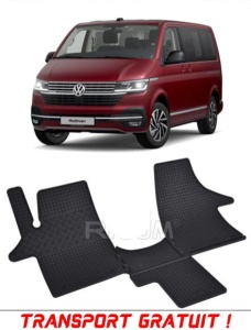 Volkswagen T6 MultIVan fabricat din 2019 - Prezent, Van, 2-3 Locuri, set covorase auto dedicate, din cauciuc 100% Premium - Transport Gratuit accesorii pentru autoturismul tau - masina v37234