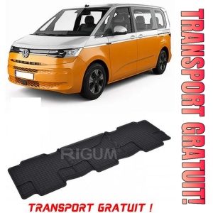 Volkswagen T7 MultIVan fabricat din 2022 - Prezent, Van, Rand 3, set covorase auto dedicate, din cauciuc 100% Premium - Transport Gratuit