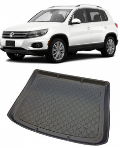 Volkswagen Tiguan I Suv din 07.2007 - 04.2016, Tavita Pentru Portbagaj Lux Premium Dedicata, Portbagaj Superior *2 accesorii pentru autoturismul tau - masina v199527
