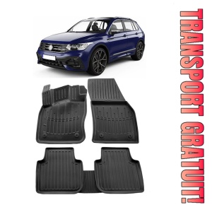 Volkswagen Tiguan II Allspace (2016-2024) Set covorase auto cauciuc G.Modern Line 3D