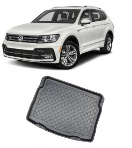 Volkswagen Tiguan II Suv din 05.2016 - Prezent, Tavita Pentru Portbagaj Lux Premium Dedicata, Portbagaj Inferior Kit Reparatie *1 accesorii pentru autoturismul tau - masina v203251