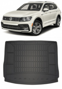 Volkswagen Tiguan II Suv din 05.2016 - Prezent, Tavita Pentru Portbagaj Lux Premium Dedicata, Portbagaj Superior *2 accesorii pentru autoturismul tau - masina v201528