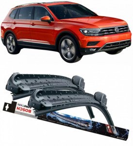 Volkswagen Tiguan Set 2 stergatoare parbriz Bosch Bosch Aerotwin 65 cm/53 cm compatibile cu Volkswagen Tiguan Suv Van (Ad1) din 2016-2020 (65 cm / 53 cm) accesorii pentru autoturismul tau - masina v121965