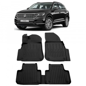 Volkswagen Touareg III (Cr) (2018-) Set covorase auto cauciuc G.Modern Line 3D accesorii pentru autoturismul tau - masina v66743
