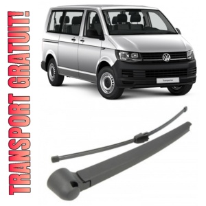 Volkswagen Transporter T5 Brat stergator pentru luneta spate cu lamela 410 mm, compatibil cu Volkswagen Transporter T5 Van|Bus fabricat intre 2003-2015, calitate extra