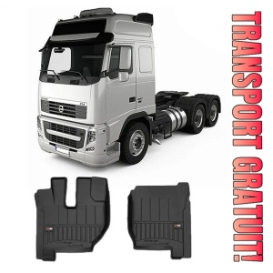 Volvo Fh, Truck, Din 2008 - 2012 , Set Covorase Auto Tip Tavita Premium 3D, din cauciuc