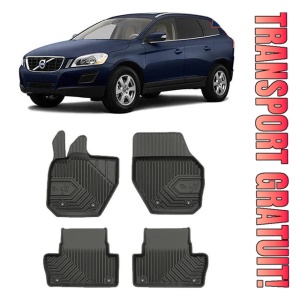 Volvo Xc60 I Din 10.2008 - 06.2017, Suv , Set Covorase Auto Tip Tavita Premium 3D, din cauciuc