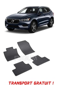 Volvo XC60 I, Suv, fabricat din 10.2008 - 06.2017, set covorase auto dedicate, din cauciuc 100% Premium - Transport Gratuit accesorii pentru autoturismul tau - masina v37089