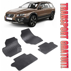 Volvo XC70 II, Combi, fabricat din 09.2007 - 2016, set covorase auto dedicate, din cauciuc 100% Premium