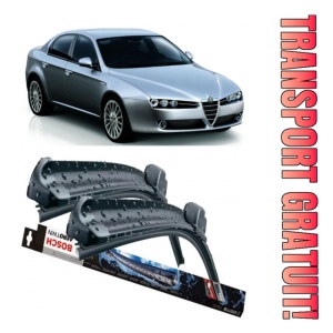Alfa Romeo 159 Set 2 stergatoare parbriz Bosch Bosch Aerotwin compatibile cu Alfa Romeo 159 2005-2011 (57.5 cm / 45 cm)