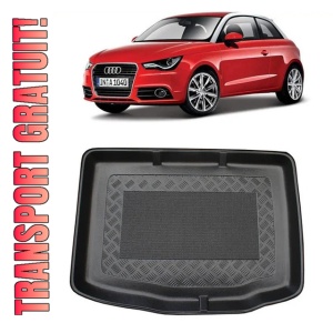 Audi A1 8X Hatchback din 09.2010 - 05.2018, Tavita Pentru Portbagaj Lux Premium Dedicata, Portbagaj Inferior *1