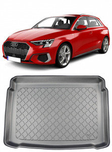 Audi A3 8Y Hatchback din 03.2020 - Prezent, Tavita Pentru Portbagaj Lux Premium Dedicata, Portbagaj Inferior *1 accesorii pentru autoturismul tau - masina v191050