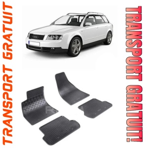 Audi A4 B6, Combi, fabricat din 11.2001 - 10.2004, set covorase auto dedicate, din cauciuc 100% Premium