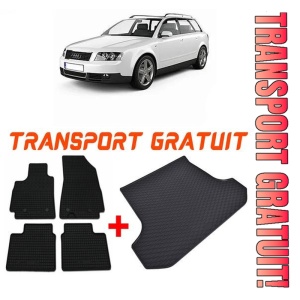 Audi A4 B6 din 11.2001 - 10.2004 Combi *2 , Set Covorase + tavita portbagaj auto