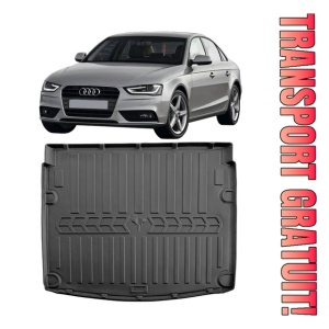 Audi A4 (B8) Sedan (2007-2015) Tavita cauciuc pentru protectie portbagaj dedicata pentru AUDI A4 Transport Gratuit