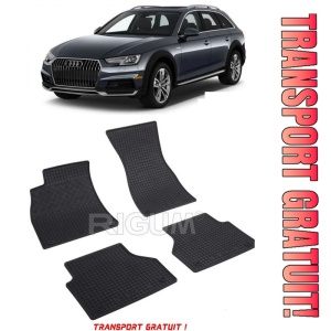 Audi A6 Allroad fabricat din 2018 - Prezent, Combi, set covorase auto dedicate, din cauciuc 100% Premium - Transport Gratuit