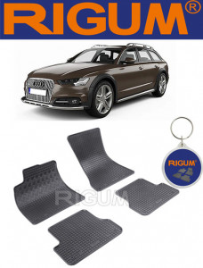 Audi A6 C7, Combi, fabricat din 09.2011 - 08.2018, set covorase auto dedicate, din cauciuc 100% Premium accesorii pentru autoturismul tau - masina v156460