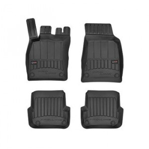 Audi A6 C8, Combi, Din 09.2018 - Prezent , Set Covorase Auto Tip Tavita Premium 3D, din cauciuc accesorii pentru autoturismul tau - masina v173807