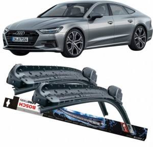 Audi A7 Set 2 stergatoare parbriz Bosch Bosch Aerotwin compatibile cu Audi A7 2017 (60 cm / 50 cm) accesorii pentru autoturismul tau - masina v129764