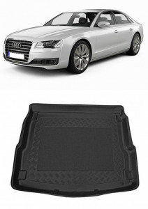 Audi A8 D4 Sedan din 01.2010 - 09.2013, Tavita Pentru Portbagaj Lux Premium Dedicata, Roata Rezerva Normala *1 accesorii pentru autoturismul tau - masina v199292