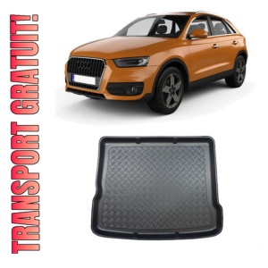 Audi Q3 I Suv din 08.2011 - 06.2018, Tavita Pentru Portbagaj Lux Premium Dedicata, Portbagaj Superior Roata Rezerva Ingusta *1