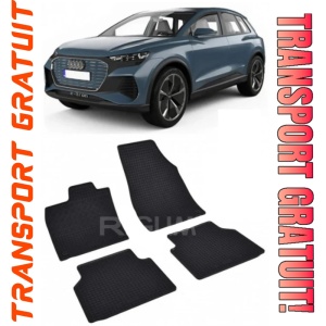 Audi Q4 Sportback E-Tron fabricat din 07.2021 - Prezent, Coupe, set covorase auto dedicate, din cauciuc 100% Premium