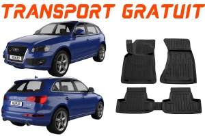 Audi Q5 (8R) (2008-2016) Set covorase auto cauciuc G.Modern Line 3D accesorii pentru autoturismul tau - masina v241403