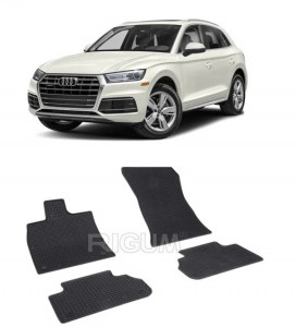 Audi Q5 Fyt Sportback, Suv, fabricat din 03.2021 - Prezent, set covorase auto dedicate, din cauciuc 100% Premium accesorii pentru autoturismul tau - masina v156328
