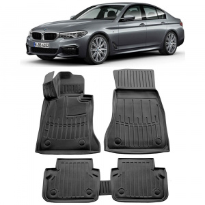 Bmw 5 (G30) (2017-2023) Set covorase auto cauciuc G.Modern Line 3D