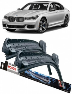 Bmw 7 Set 2 stergatoare parbriz Bosch Bosch Aerotwin compatibile cu Bmw 7 2015-2020 (65 cm / 47.5 cm) accesorii pentru autoturismul tau - masina v135946