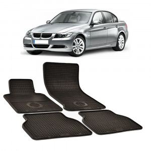 Bmw Seria 3 (E 46) (1998-2004) Set 4 covorase auto cauciuc Urban Line accesorii pentru autoturismul tau - masina v240776