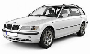 Bmw Seria 3 E46 fabricat din 1998 - 08.2005, Combi, set covorase auto dedicate, din cauciuc 100% Premium accesorii pentru autoturismul tau - masina v149864