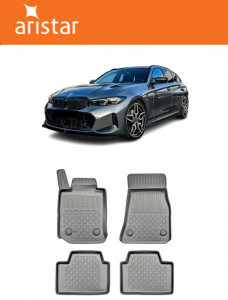 Bmw Seria 3 G21 Touring Phev Din 07.2019 - Prezent, Combi , Set Covorase Auto Tip Tavita Premium 3D, din cauciuc accesorii pentru autoturismul tau - masina v162154