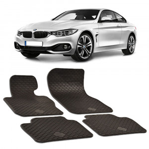 BMW Seria 4 (F32) (2013-) Set 4 covorase auto cauciuc Urban Line accesorii pentru autoturismul tau - masina v240927