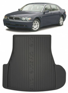 Bmw Seria 7 E66 din 09.2001 - 2008 Sedan Ampatament Lung *1, Tavita Pentru Portbagaj Lux Premium Dedicata, accesorii pentru autoturismul tau - masina v182866